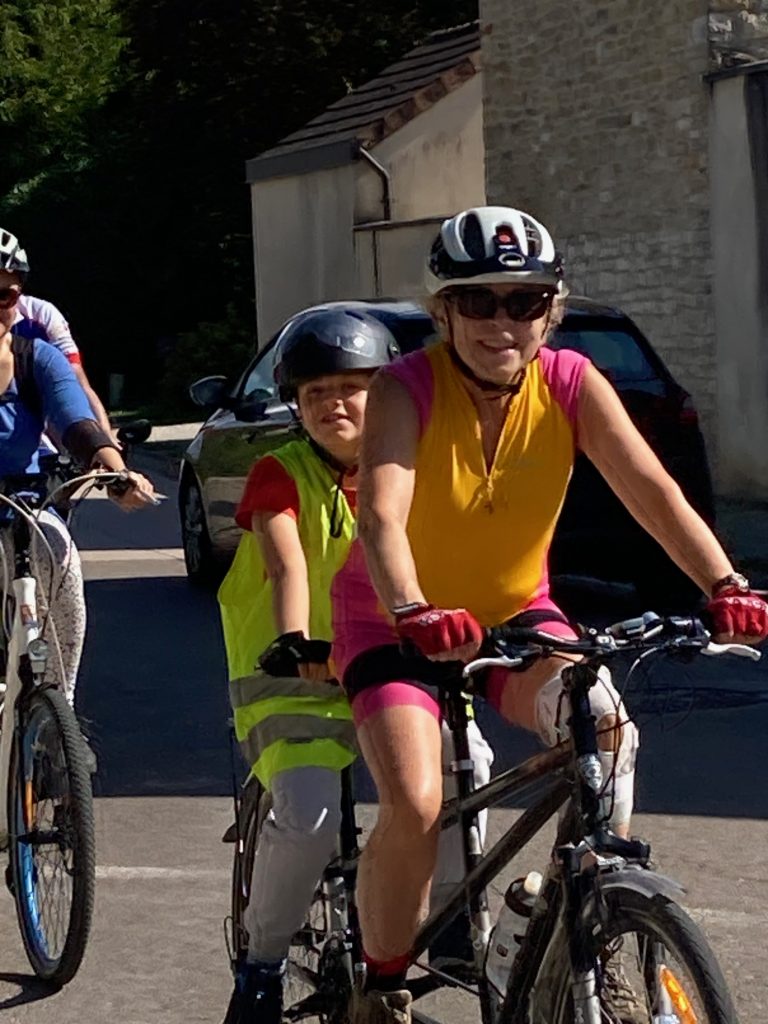Deux tandems l’un derrière l’autre