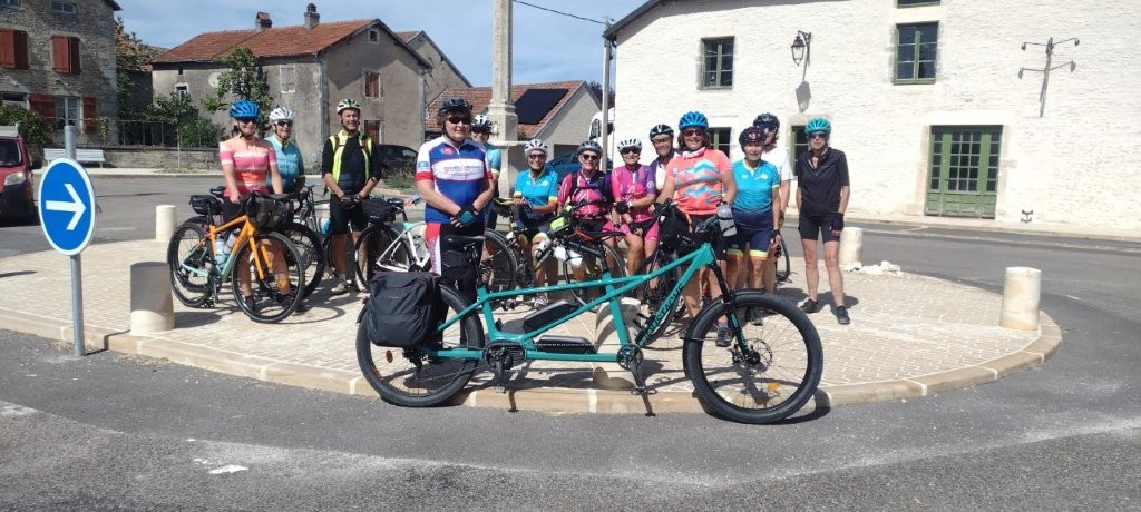 Les féminines et un tandem à Chazeuil