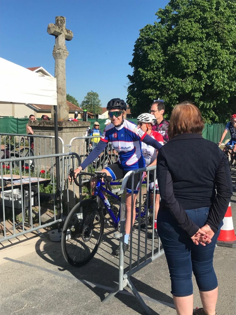 Mélody et Véronique sur le départ