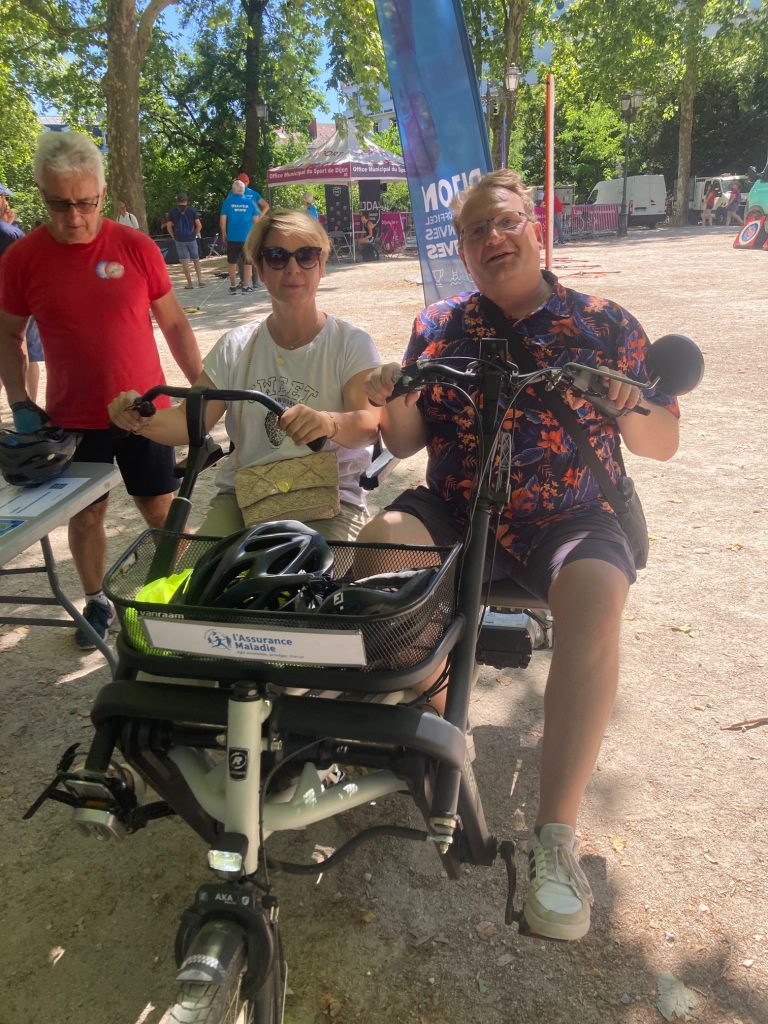 Claire Tomaselli et Denis Guvenatam sur le fun to go